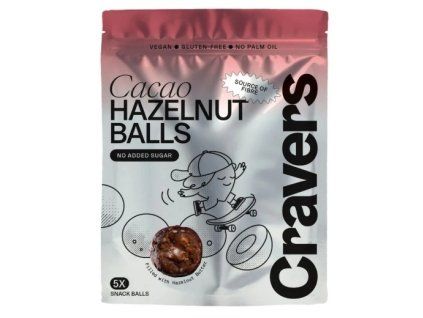 Cravers kuličky z datlí lískový ořech kakao 60 g