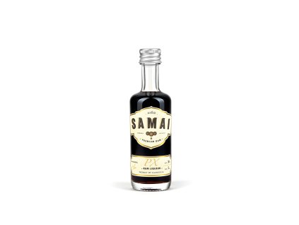 Malá láhev rumu Samai PX 50ml