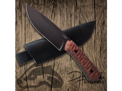 nůž PRACANT brown Radim Dachs, uhlíková ocel 14 260 DKP002BROWN