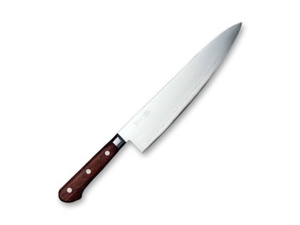 Pohled na Nůž Gyuto/Chef Suncraft SENZO CLAD 240 mm