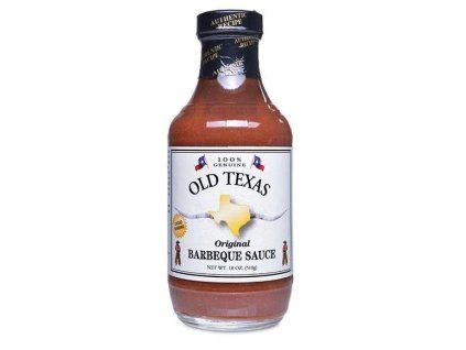 Láhev Old texas BBQ omáčka originál 455ml