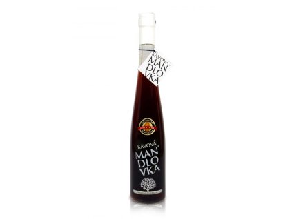 Láhev kávového mandlového likéru z Hustopečí 0,5 l