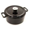 litinovy hrnec kulaty noral cerny 24cm