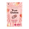 True Dates, sladké datle s příchutí broskve, pohled na sáček