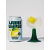 plechovka Lemon Ginger, nalitá sklednička limonády