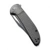 Zavřený CIVIVI Ortis Carbon Flipper – levá strana, klip
