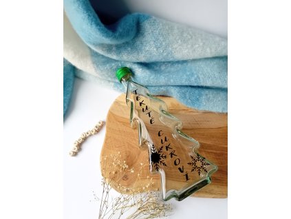 Skleněná láhev - TEKUTÉ CUKROVÍ