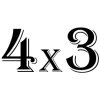4x3 m