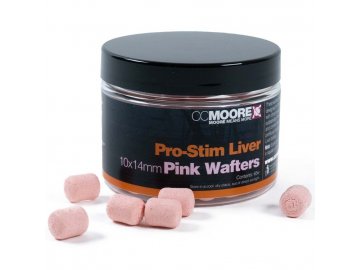 cc moore vyvazene boilie dumbels wafters pro stim liver pink 10x15 mm