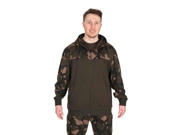 fox mikina lw khaki camo split zip hoody (14)