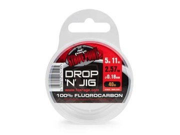 fox rage fluorocarbon strike point drop n jig line 40 m