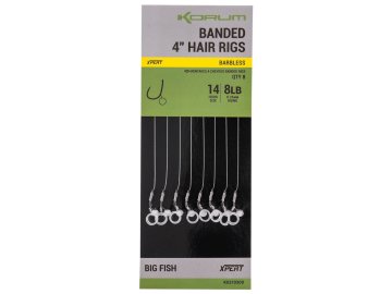 korum navazec banded hair rigs barbless 8 ks delka 4