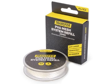 avid carp nahradni pva puncocha transfer pva mesh system refill 7 m