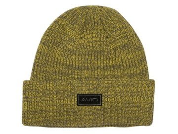 avid carp cepice marl knit beanie yellow
