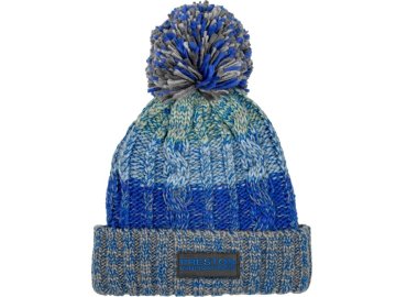 preston innovations zimni cepice colour block bobble hat