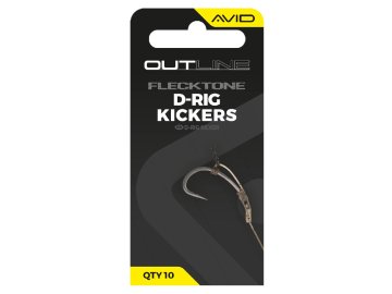 avid carp rovnatka outline flecktone d rig kicker