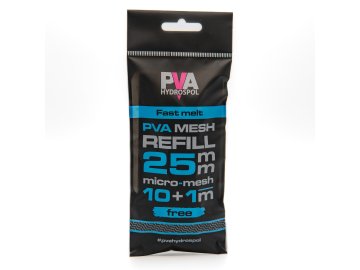 pva fast refill pva hydrospol 10+1m 25mm v1