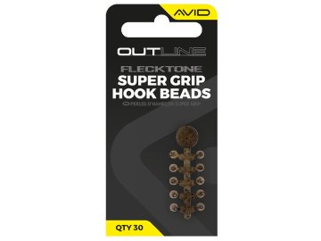 avid carp zarazky stoper outline flecktone super grip hook beads