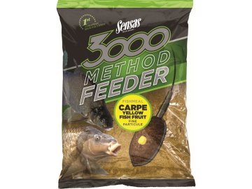 sensas 3000 method feeder carpe yellow