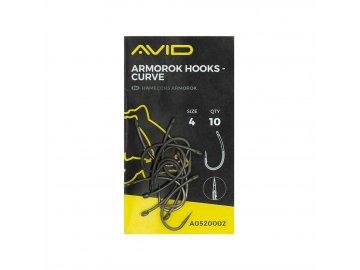 02 A0520002 armorok hooks curve barbed size 4 st