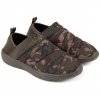 fox pantofle camo khaki bivvy slipper