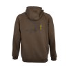 avid carp mikina compound zip hoodie brown (2)