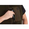 fox vesta olive sherpa hybrid gilet (6)