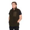 fox vesta olive sherpa hybrid gilet