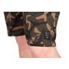 cfx215 220 fox lightweight camo jogger shorts logo detail