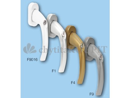 Okenní klika Richter Czech RHW.009.L.SU.F9016