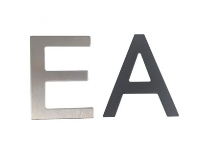 Nerezové písmeno v plochém provedení