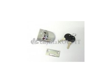 SISO zámek C408 na sklo nikl