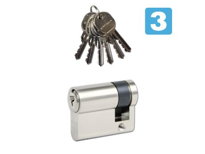 Bezpečnostní půlvložka Euro Secure RICHTER ES.0/30.NI