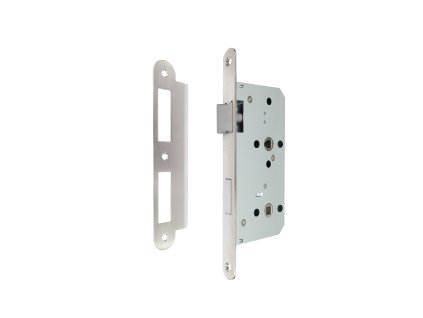 Zátěžový zadlabací zámek pro WC kličku EN.304P.WC.72.55.20.PL 