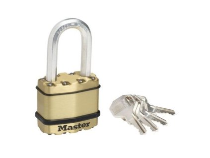 Mosazný visací zámek M1BEURDLF - Master Lock Excell - 45mm