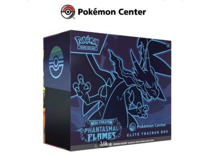 Pokémon Mega Evolution Phantasmal flames CENTER Elite Trainer Box