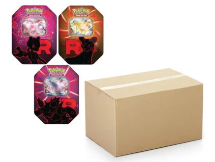 TEAM ROCKET TIN - SEALED CASE