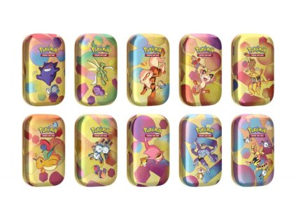Pokémon TCG Scarlet and Violet 151 Mini Tin set plechovka s kartami a mincí