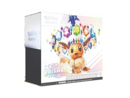 Pokémon TCG Scarlet & Violet Prismatic Evolutions Elite Trainer Box