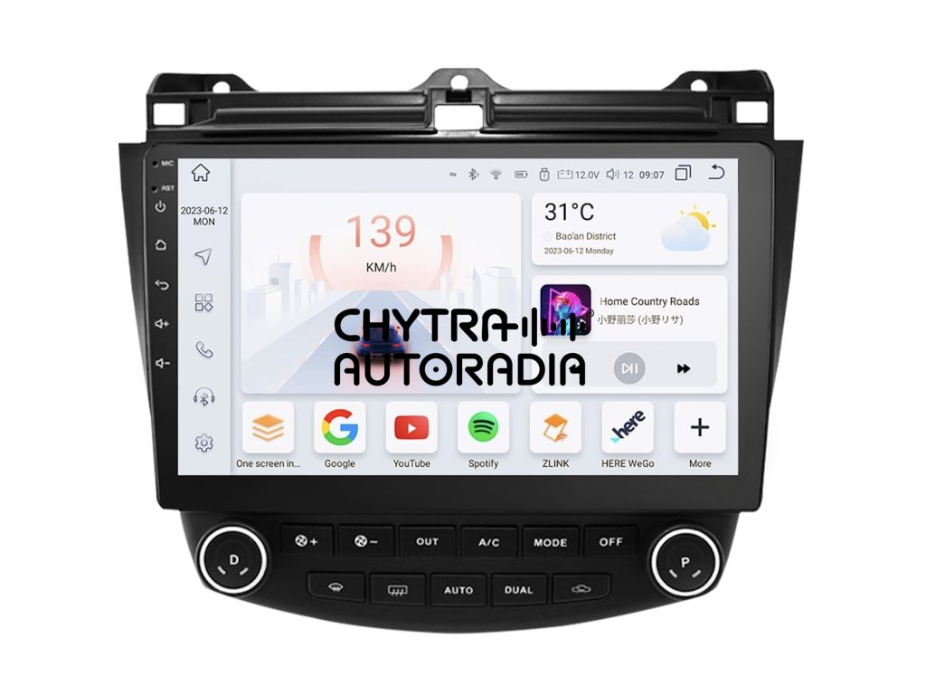 KXACCORD101001 Autorádio 10,1" Android 13 pro Honda Accord 7
