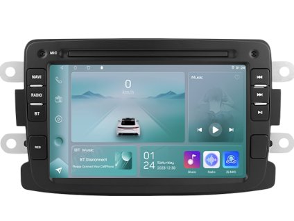 DUSTER7001 7" Autorádio Android 13 Dacia, Renault
