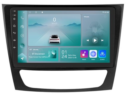 KXBZW21191 Autorádio 9" Android 13 pro Mercedes-Benz E W211, G W463, CLK W209, CLS W219