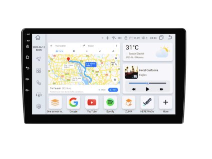 Autorádio 10,1" Android - Wi-Fi, Bluetooth, CarPlay