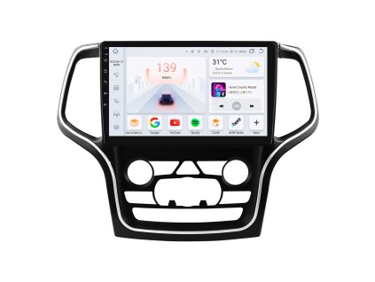 KXJPCRK1012 Autorádio 10,1" Android 13 pro Jeep Grand Cherokee WK2
