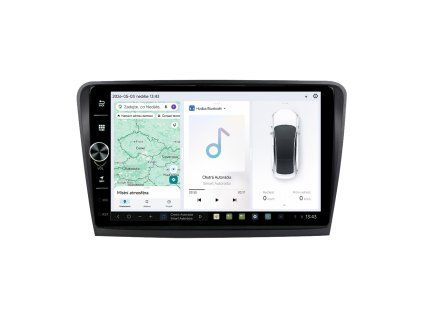 Autorádio 10,1" Android DUDU005 Škoda Superb 2
