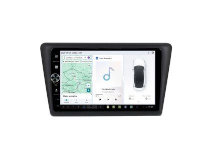 Autorádio 9" Android DUDU010 Škoda Rapid / černý mat