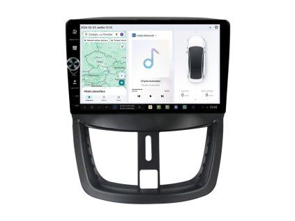 Autorádio 9" Android DUDU057 Peugeot 207