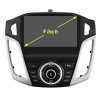 KXFDFCS95 Autorádio 9" Android 13 pro Ford Focus 3