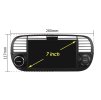 FT5007001P Autorádio 7" Android pro Fiat 500