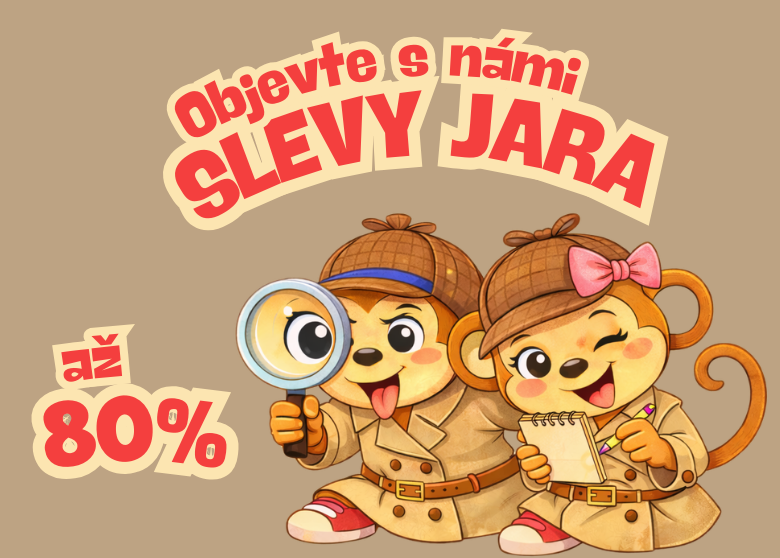 Výprodej hraček na chytré opičce